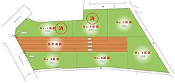 越谷市　相模町5丁目　土地　3区画　全6区画