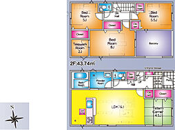 野田市　七光台　全7棟　4号棟