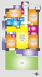 モアステージ吉川ライネスハイムB棟