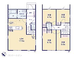 柏市大津ケ丘１丁目の一戸建て