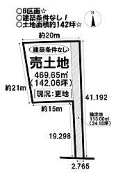 売土地 新城市長篠　全3区画