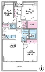 クレストフォルム日吉レインボーズヒルパークサイド棟