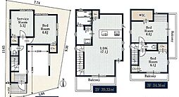中原区小杉陣屋町1丁目　1号棟