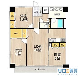 セノアタワー新大阪(旧:グランルクレ新大阪) 1004