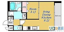 アーバンフラッツ西中島 1208