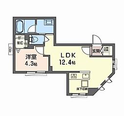 シャーメゾンエイワ北田辺 101