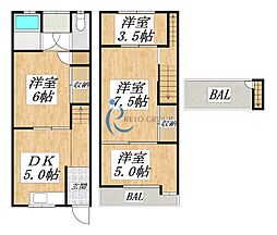 平野区喜連2丁目貸家