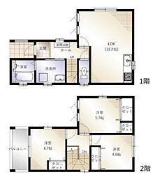 フジパレス戸建賃貸喜連三丁目(II期) 3