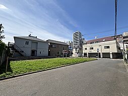開放的な前面道路「中野区南台」　C区画