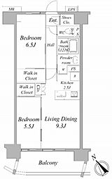 レーベン鶴瀬 Artifact 302号室