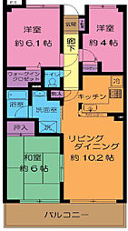 ナイスアーバン鶴瀬 306号室