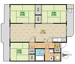 みずほ台団地 402号室