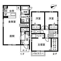 富士見市羽沢3丁目貸家戸建