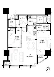 アメックス赤坂門タワー 1803