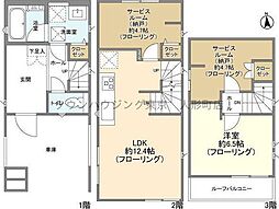 足立区青井３丁目の一戸建て