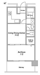 プラザタワー勝どき 1408