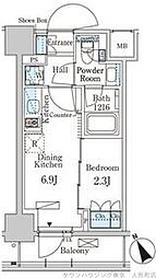 パークアクシス日本橋茅場町ステーションゲート 603
