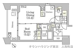 メゾンカルム日本橋馬喰町 1403