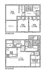 春日部市小渕2期　3号棟/全4棟　新築戸建