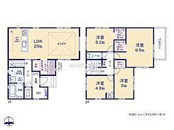 越谷市千間台西20期　新築戸建