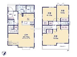 春日部市豊町4期　3号棟/全7棟　新築戸建