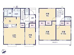 春日部市備後東第2期　Ａ号棟/全6棟　新築戸建