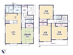 春日部市六軒町　Ｑ号棟/全17棟　新築戸建