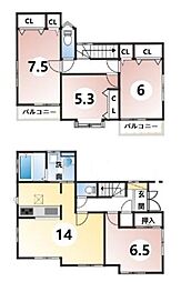 川越市大字的場　中古戸建