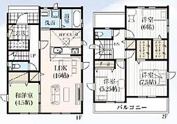 越谷市大字三野宮3期　2号棟/全5棟　新築戸建