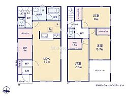 春日部市備後西第11　6号棟/全8棟　新築戸建