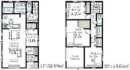 春日部市南第13　2号棟/全2棟　新築戸建