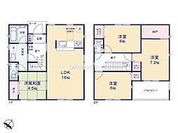 春日部市武里中野第2　2号棟/全4棟　新築戸建