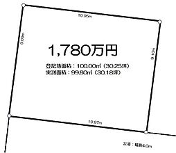 春日部市大枝　土地