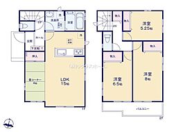 春日部市備後東3期　B号棟/全7棟　新築戸建
