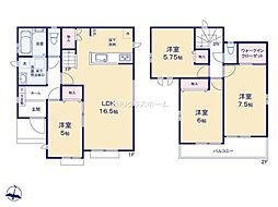 春日部市本田町　B号棟/全2棟　新築戸建