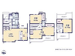 春日部市豊町　1号棟/全2棟　新築戸建