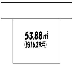 春日部市大場　土地
