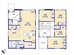 越谷市瓦曽根5期　6号棟/全6棟　新築戸建