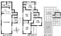 越谷市大字大林Ｈ　新築戸建