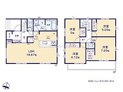 越谷市弥栄町14期 1号棟/全2棟 新築戸建