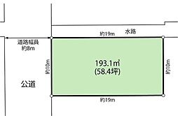 越谷市神明町　土地