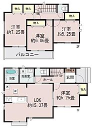 越谷市千間台東　B号棟/全2棟　新築戸建