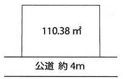 越谷市大字下間久里　土地