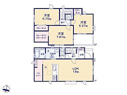 越谷市弥栄町13期　1号棟/全3棟　新築戸建