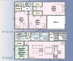 春日部市西金野井第49　2号棟/全2棟　新築戸建