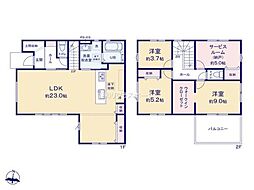 春日部市中央13期　新築戸建