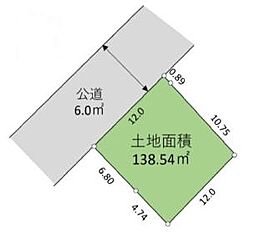 越谷市大字大房　土地