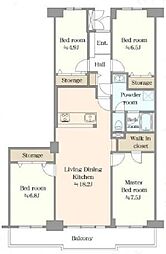 越谷ファミリータウンＤ棟 319