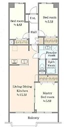 越谷ファミリータウンＡ棟 713