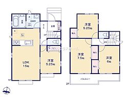 春日部市大沼 C号棟/全3棟 新築戸建